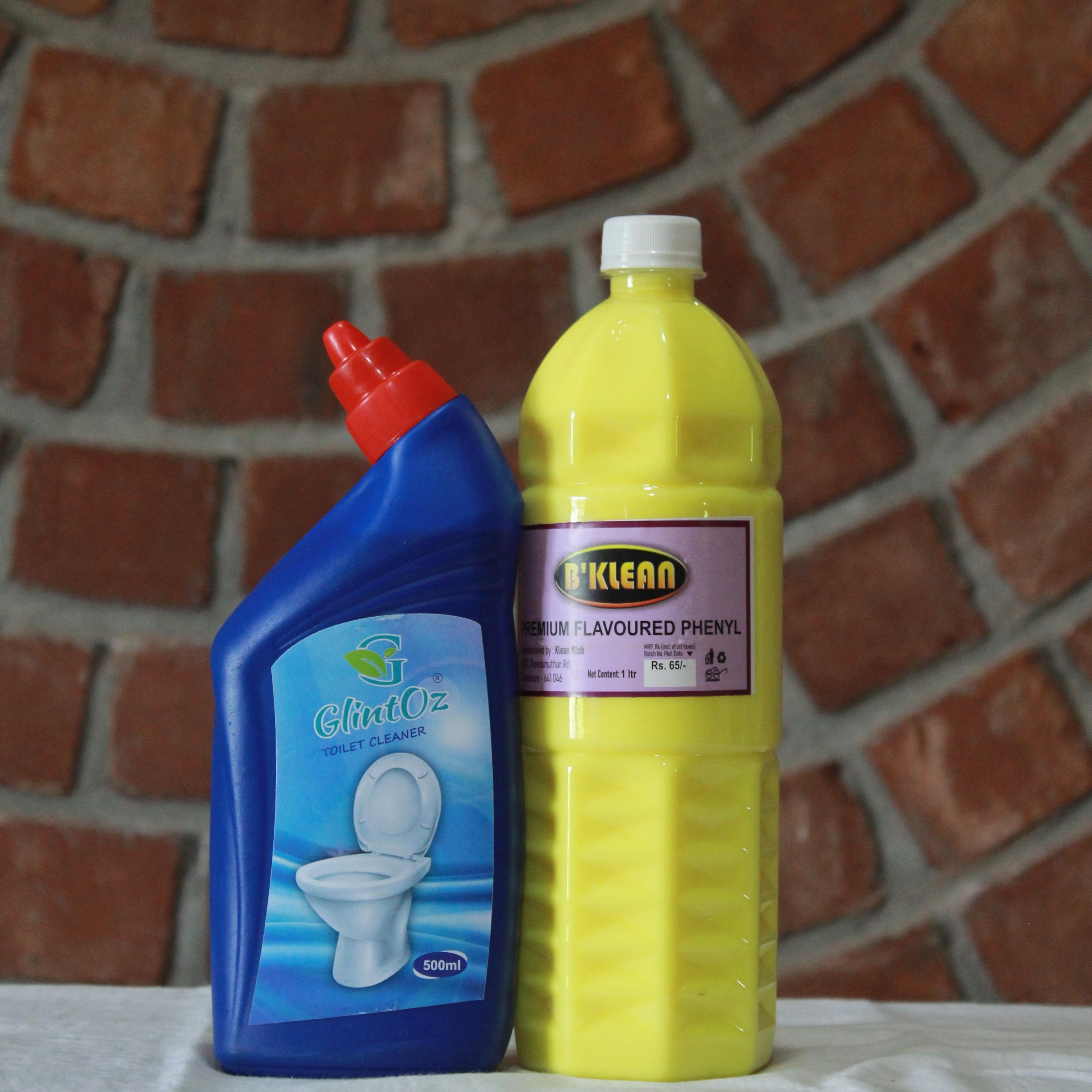 toilet cleaner and phenyl