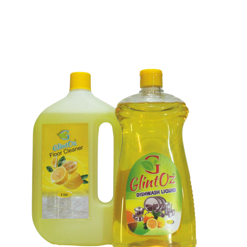 Floor Cleaner - Lime 1L + Dishwasher Liquid 1L