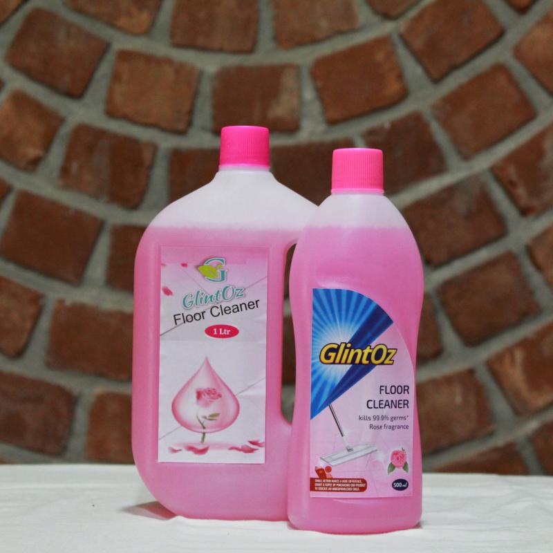 Floor Cleaner - Rose 1L + Floor Cleaner - Rose 500ml